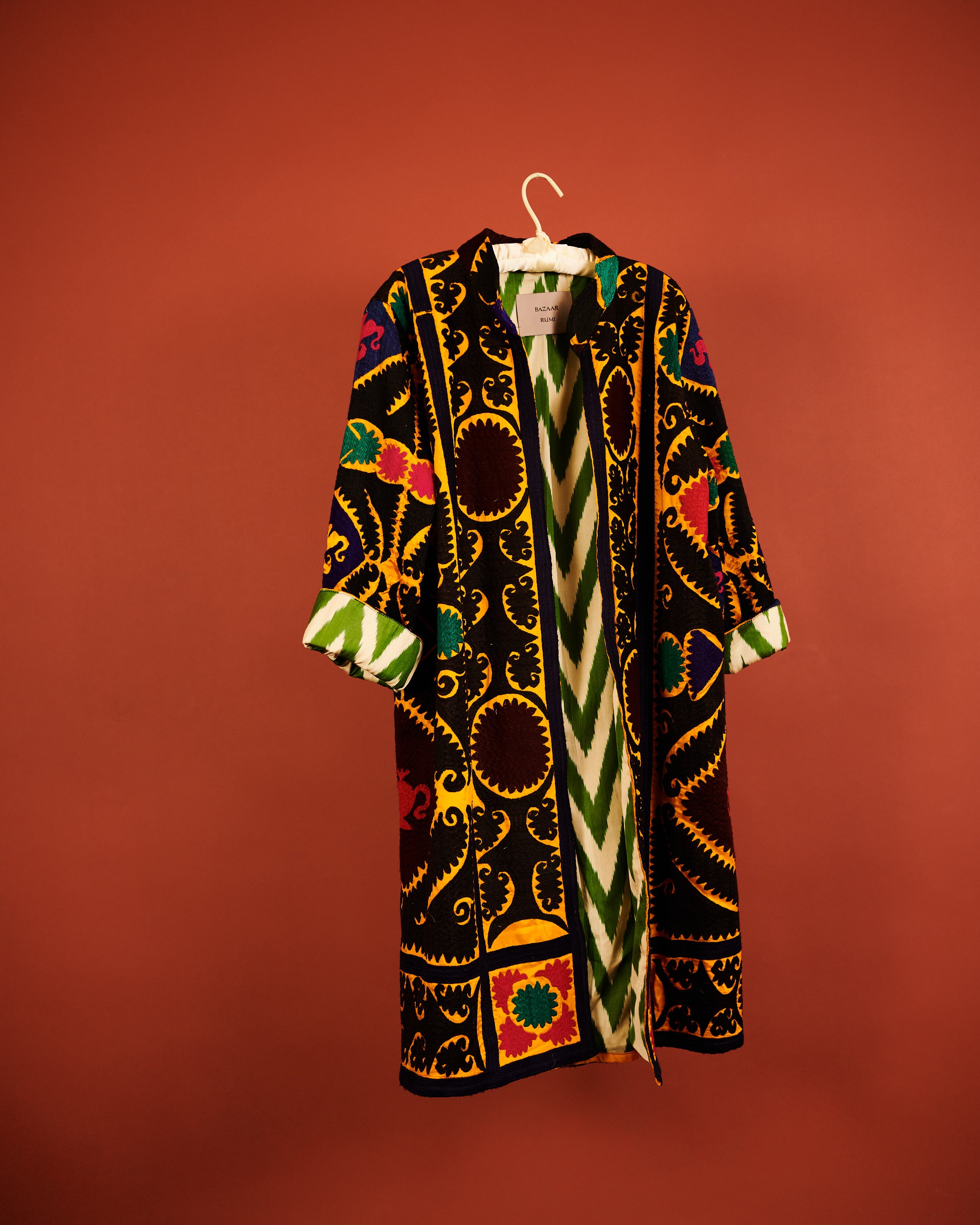 Elvan Ikat and Suzani Kaftan