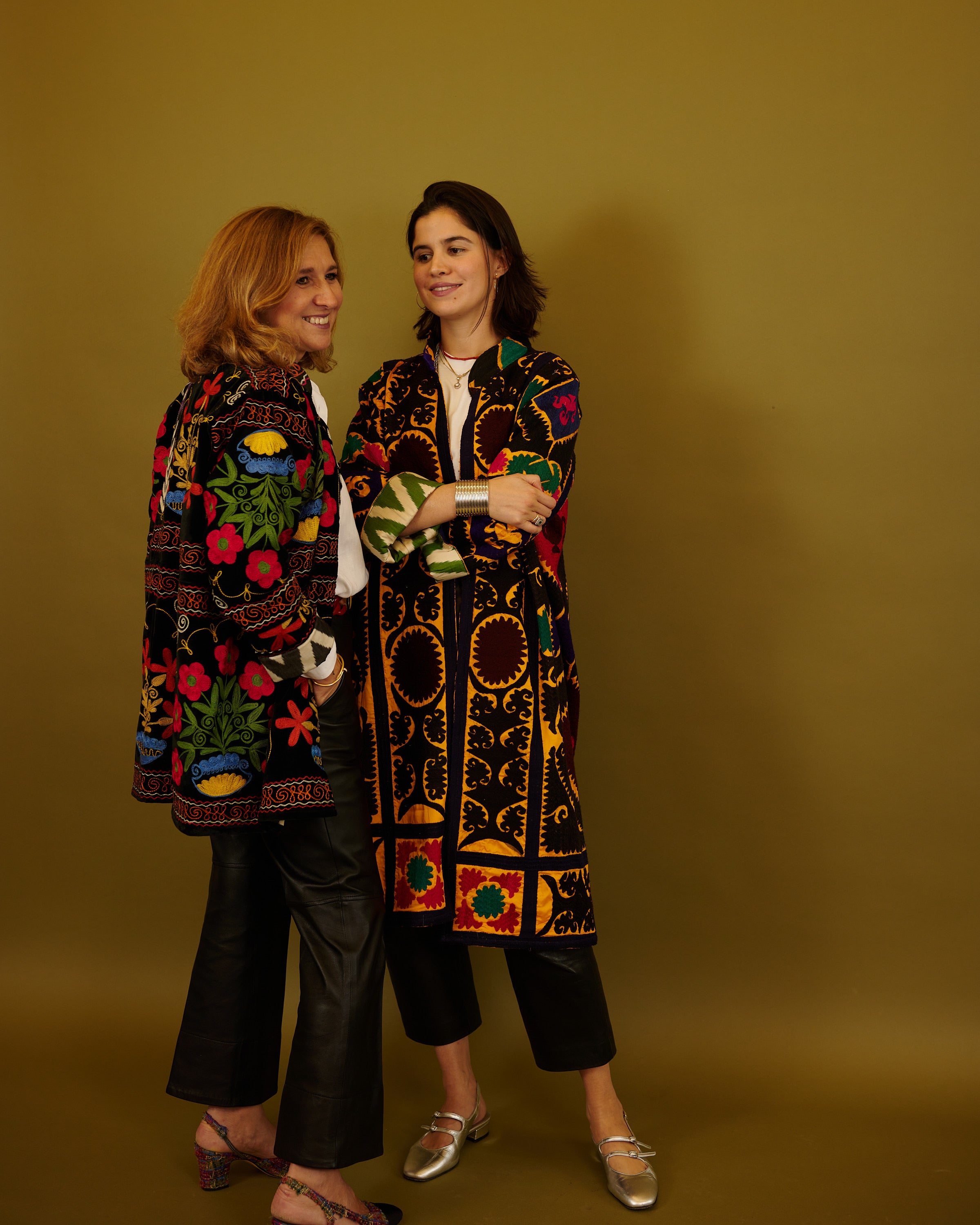 Lale Suzani and Ikat Velvet Jacket